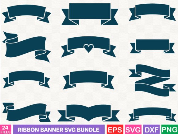 Download Ribbon Banner SVG Bundle - Premium Bundle